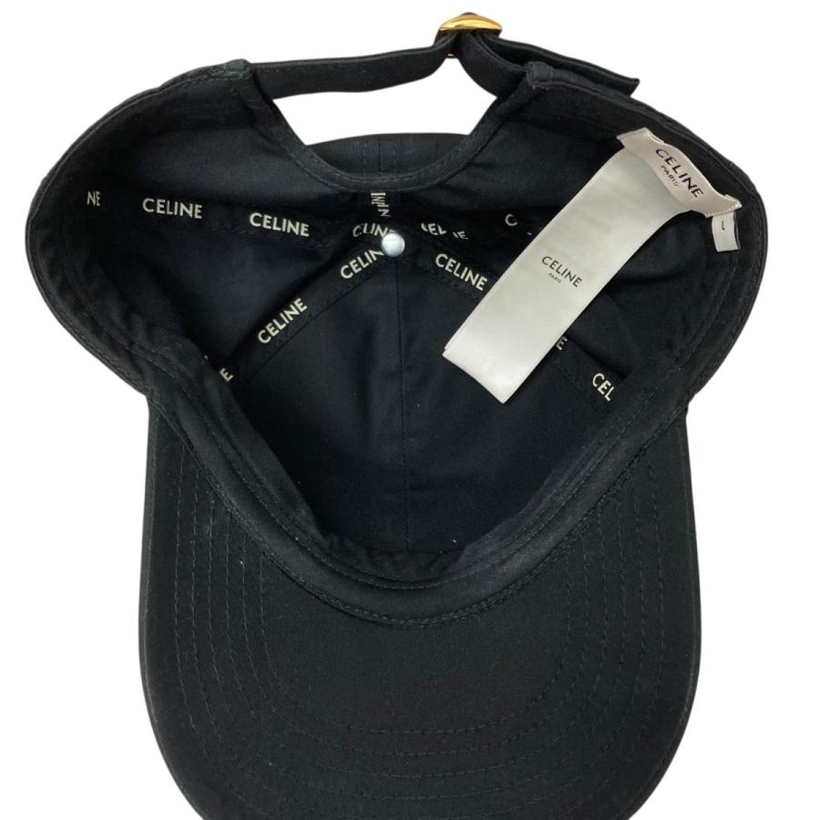 CELINE（セリーヌ） キャップ ブラック サイズ：L : カインドオルYahoo