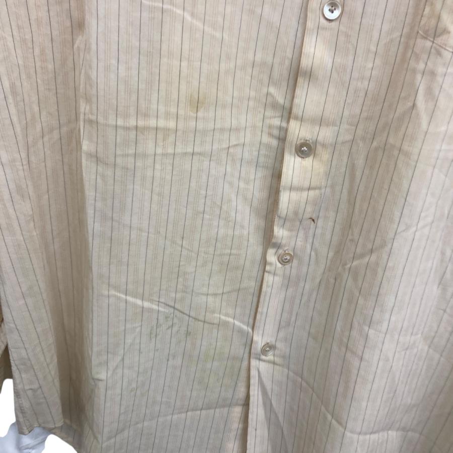 AURALEE（オーラリー） AURALEE HARD TWIST FINX ORGANDY STRIPE SHIRT