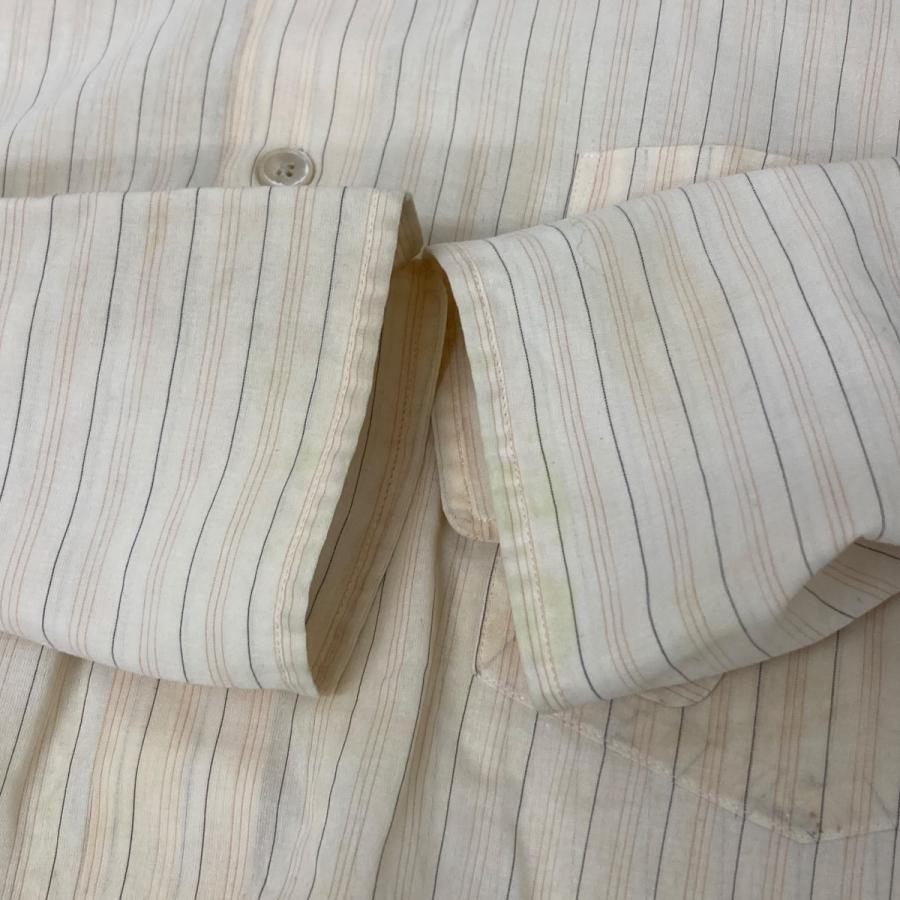 AURALEE（オーラリー） AURALEE HARD TWIST FINX ORGANDY STRIPE SHIRT