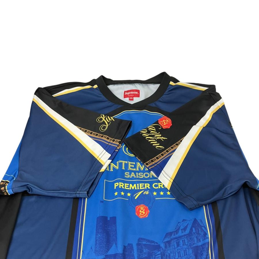 Supreme（シュプリーム） サッカーTシャツ ブルー サイズ：XXL