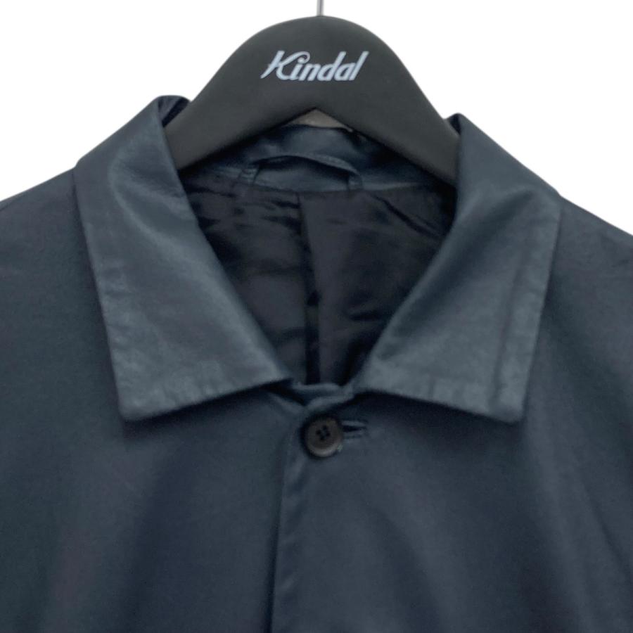 YOAK（ヨーク） 【値下げ】YOKE レザーシャツジャケット ネイビー