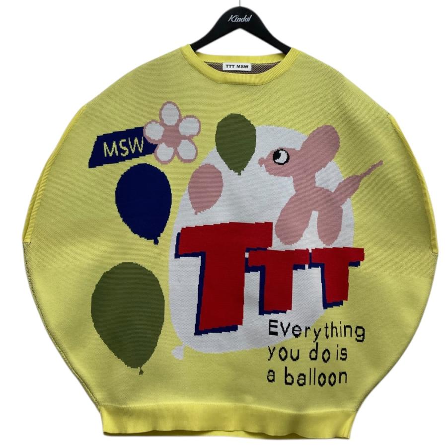 TTT_MSW ティーモダンストリートウェア　エモーショナルニット TTT_MSW ティーモダンストリートウェア エモーショナルニット