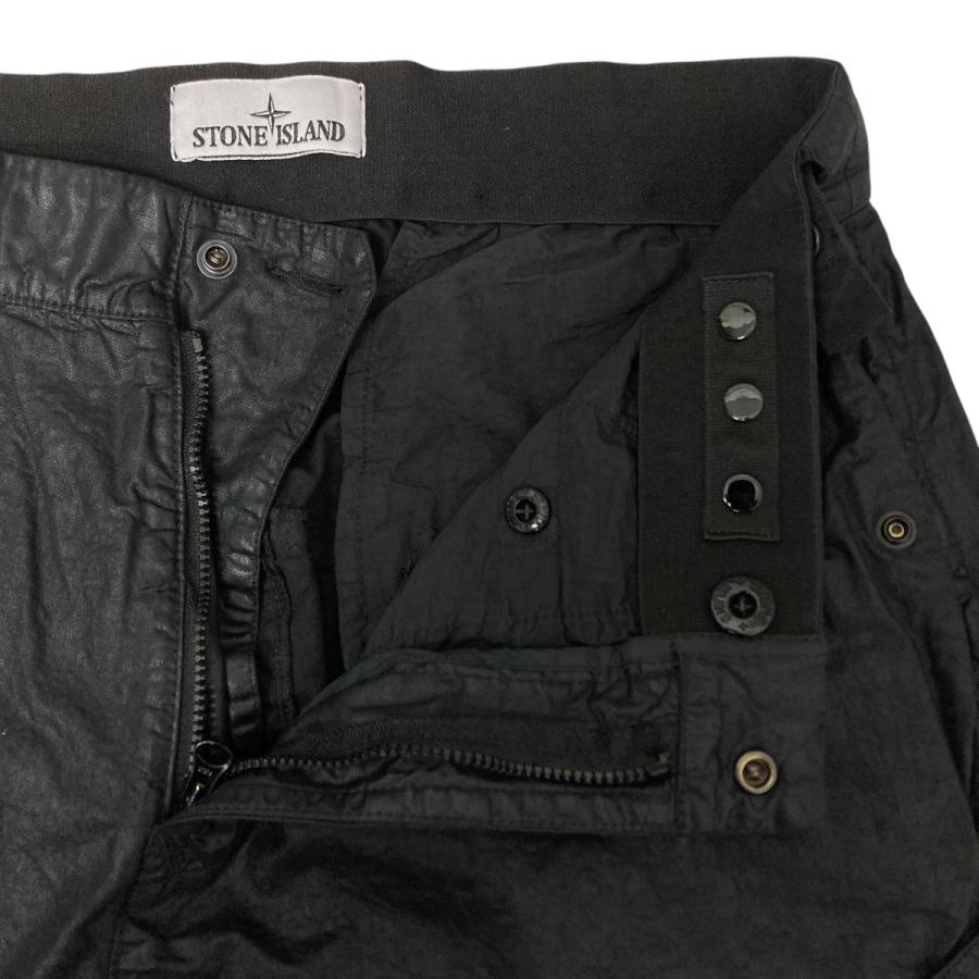 STONE ISLAND（ストーン アイランド） カーゴパンツ ブラック サイズ