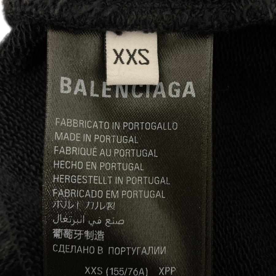 BALENCIAGA（バレンシアガ） ダメージ加工ロゴプルオーバーパーカー