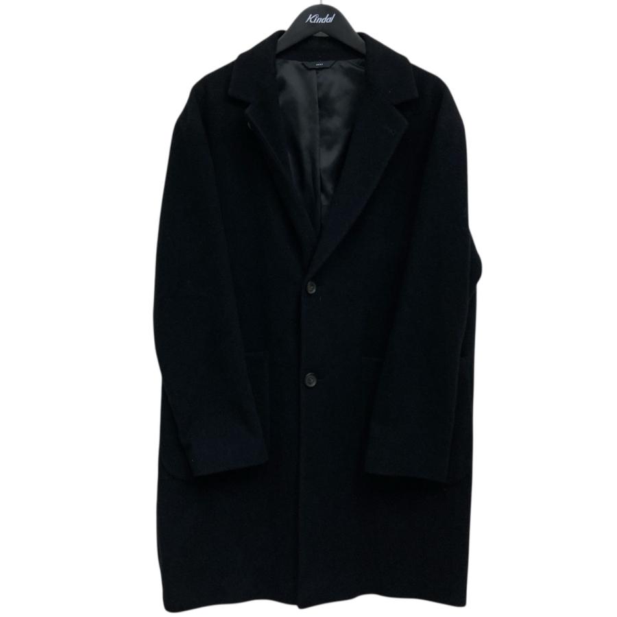 HEVO（イーヴォ） カシミヤコート ブラック サイズ：48 : カインドオル