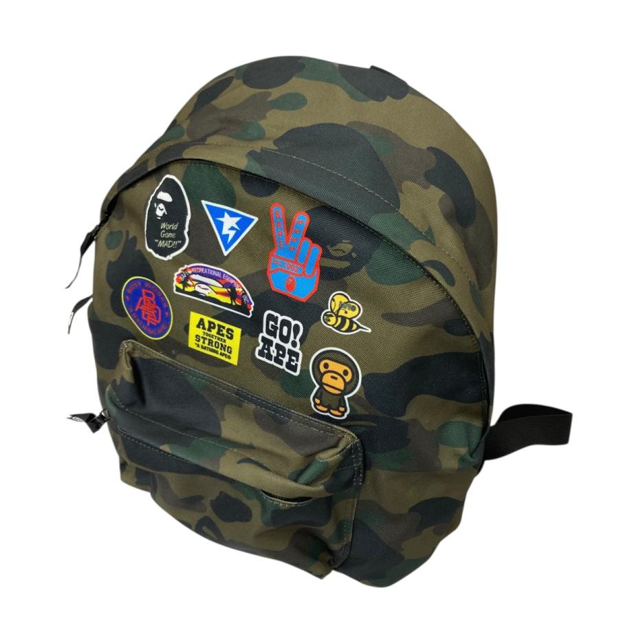 A BATHING APE（アベイシングエイプ） リュック グリーン