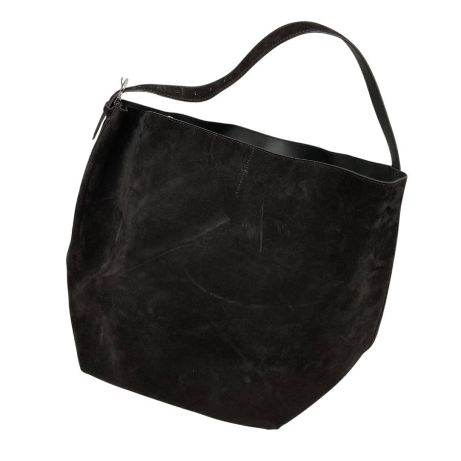 TOTEM トーテム toteme Belted suede tote brown スウェードトート