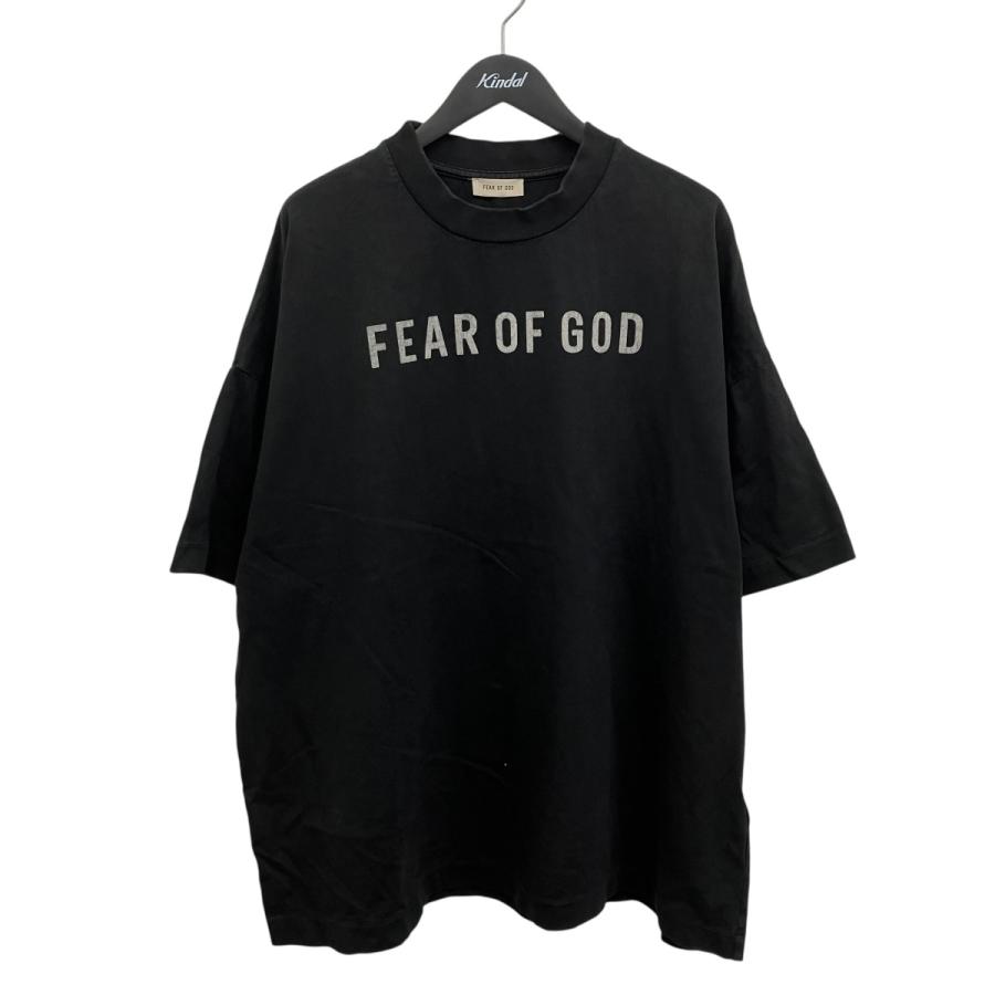 値下げ】FEAR OF GOD ロゴTシャツ ブラック サイズ：M (渋谷神南店