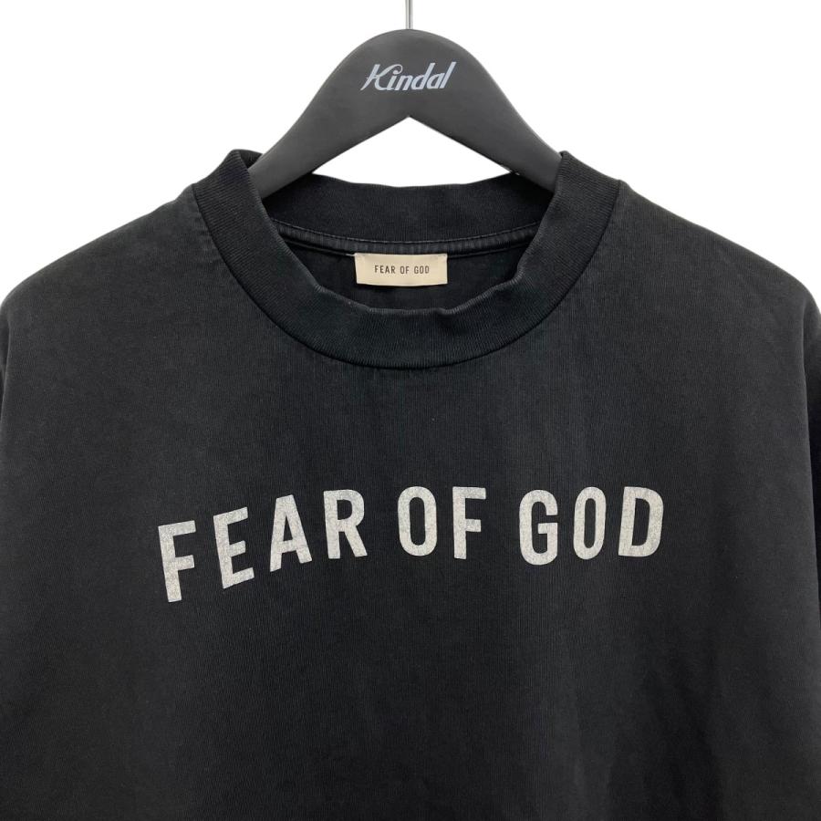値下げ】FEAR OF GOD ロゴTシャツ ブラック サイズ：M (渋谷神南店