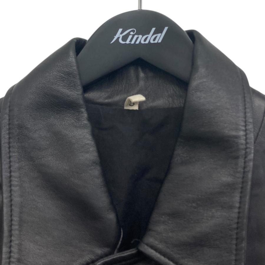 cece 【値下げ】ccu WILLIAM OPENCOLLAR SHIRTJACKET SHEEP レザー