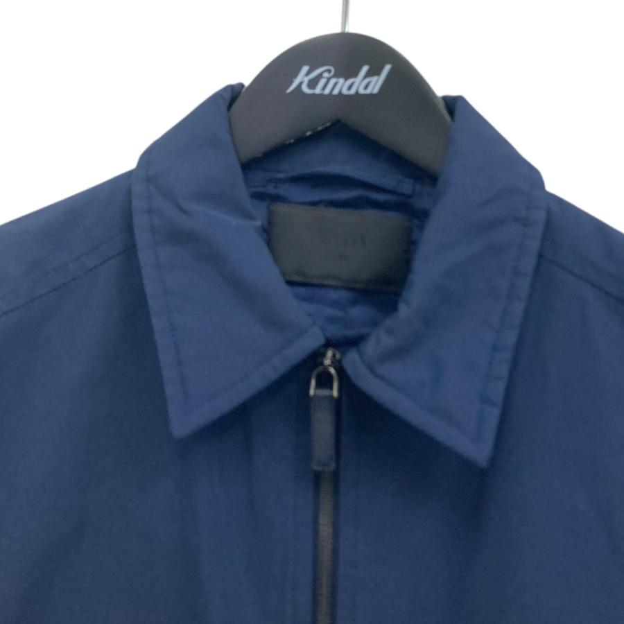 PRADA（プラダ） ナイロンブルゾン ネイビー サイズ：44