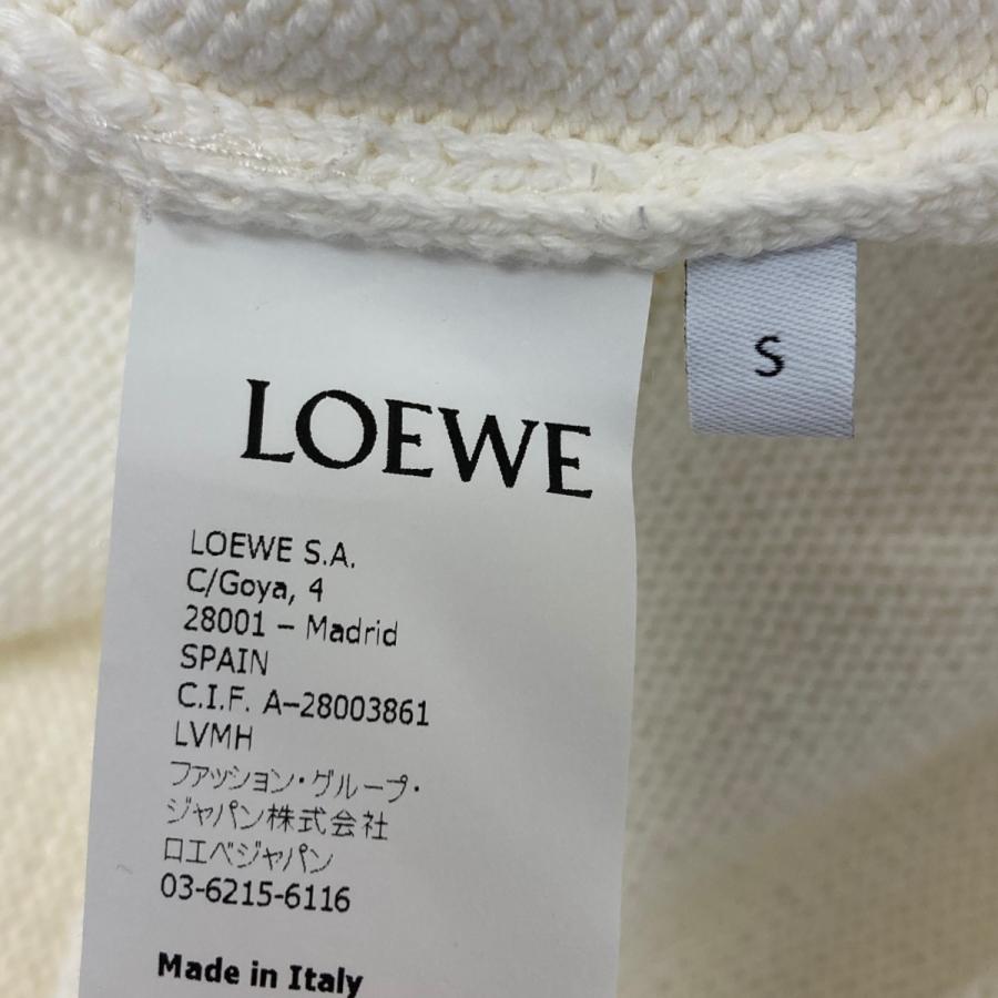 LOEWE エンブロイダリー ホワイトセーター Sサイズ 白 LOEWE（ロエベ