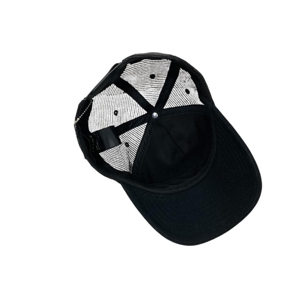 AMIRI（アミリ） AMIRI 3 STAR TRUCKER HAT キャップ ブラック