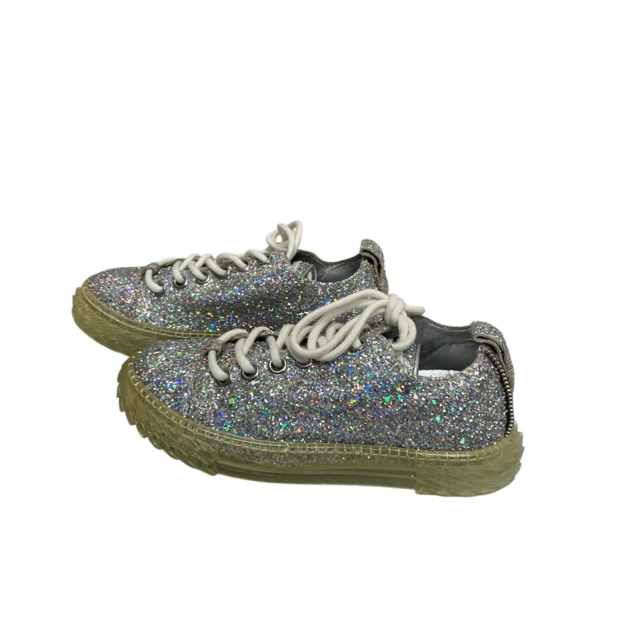 〓GIUSEPPE ZANOTTI×PEACEMINUSONE〓 グリッター 靴 〓GIUSEPPE ZANOTTI×PEACEMINUSONE〓 グリッター 靴 - メルカリ