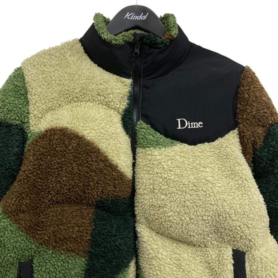 Dime（ダイム） 【値下げ】Dime ダウンジャケット グリーン×ブラウン