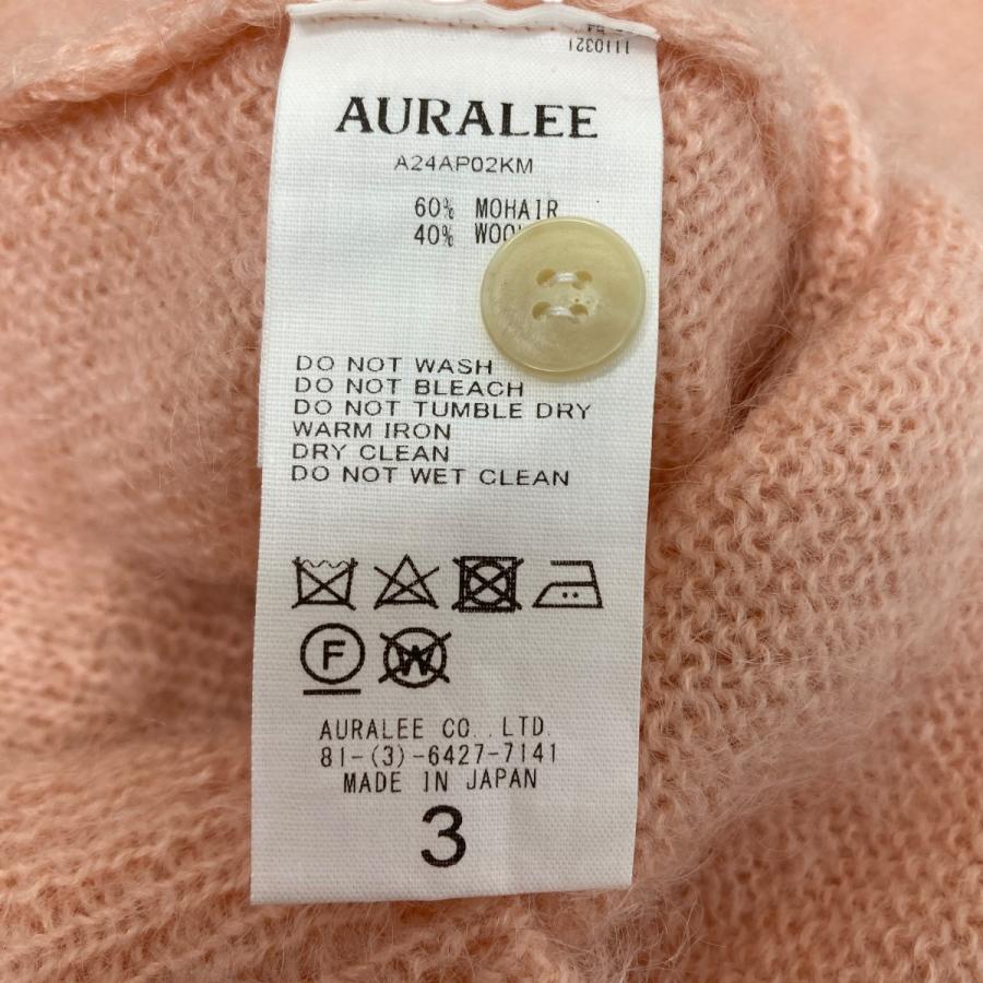 AURALEE（オーラリー） AURALEE 24AW BRUSHED SUPER KID MOHAIR KNIT