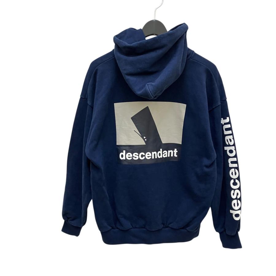 DESCENDANT ディセンダント バックプリントスウェットパーカー