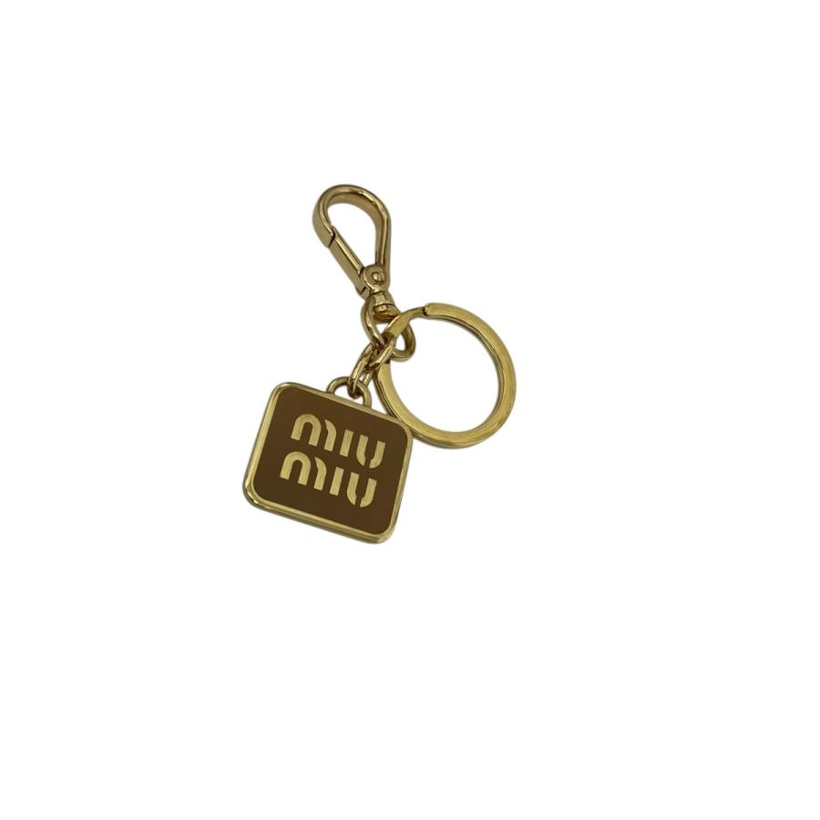 miu miu ゴールド キーホルダー miu miu（ミュウミュウ） キーホルダー ゴールド : カインドオルYahoo