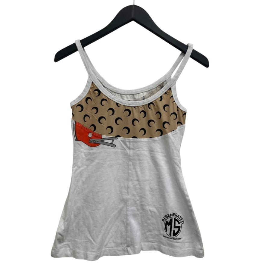 マリーン マリーンセル marine serre タンクトップ ホワイト サイズ：S