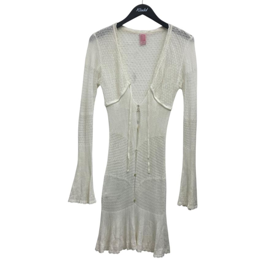 yo biotop fetico レース　カーディガン フェティコ×ビオトープ FETICO×yo BIOTOP LACE KNIT CARDIGAN レース