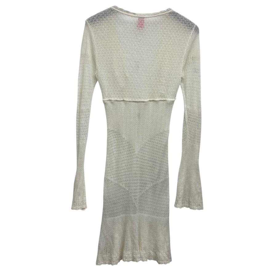 フェティコ×ビオトープ FETICO×yo BIOTOP LACE KNIT CARDIGAN レース