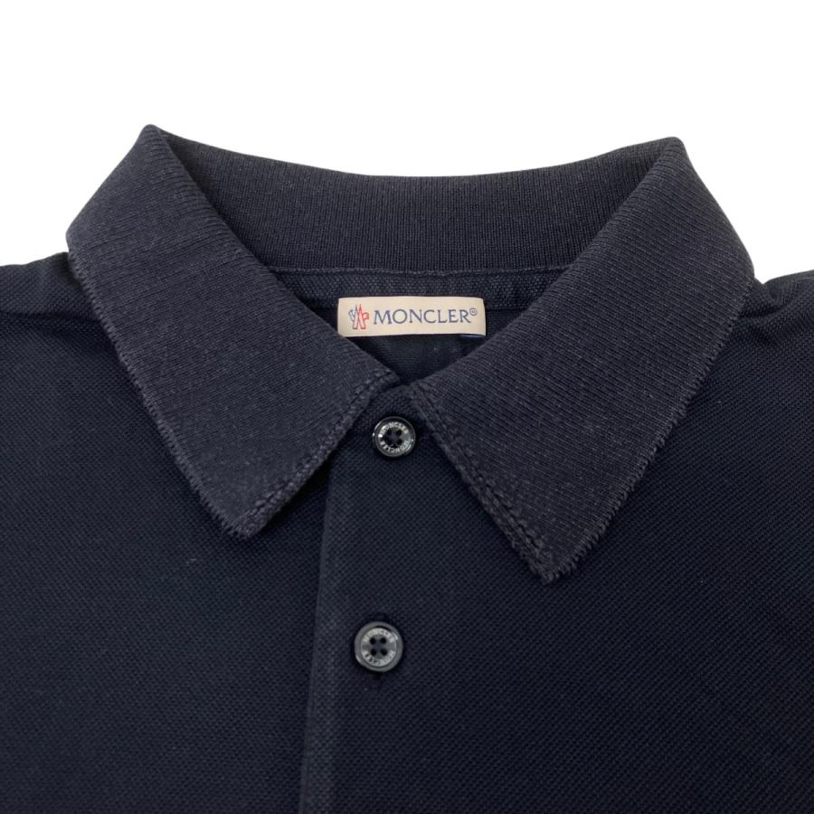 MONCLER ポロシャツ ネイビー Mサイズ MONCLER（モンクレール） ポロシャツ ネイビー サイズ：M