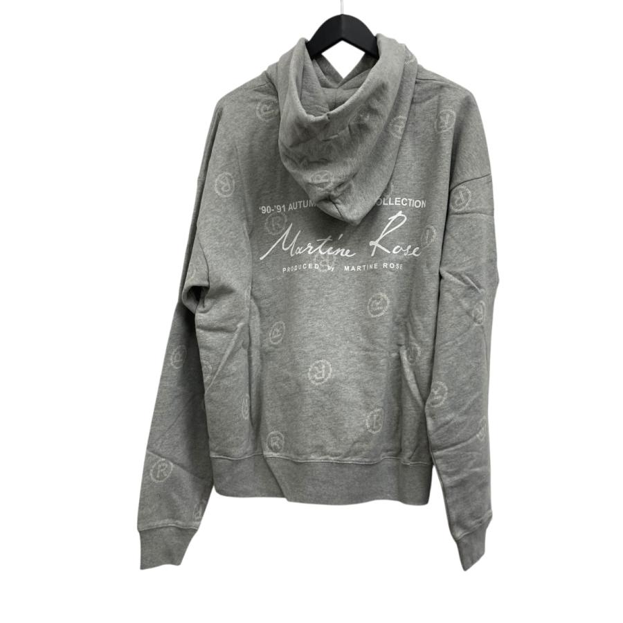 MARTINE ROSE マーティンローズ ロゴパーカー グレー サイズ：M