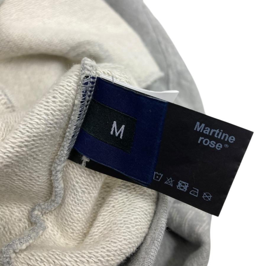 MARTINE ROSE マーティンローズ ロゴパーカー グレー サイズ：M