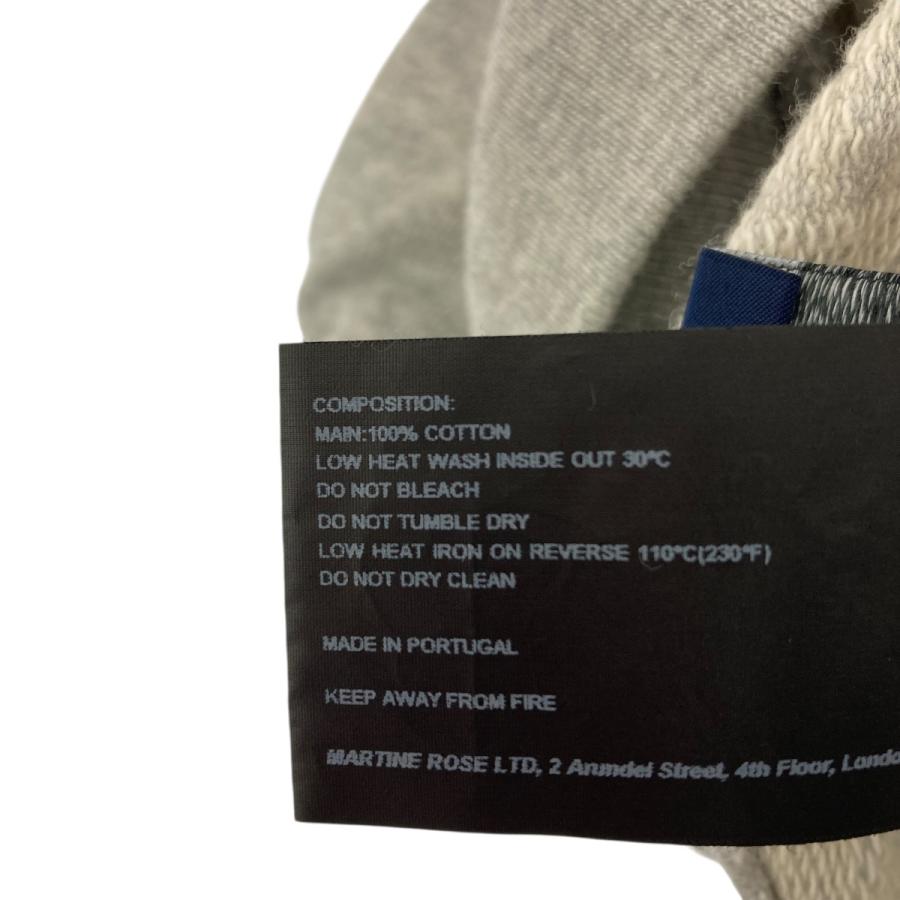 MARTINE ROSE マーティンローズ ロゴパーカー グレー サイズ：M