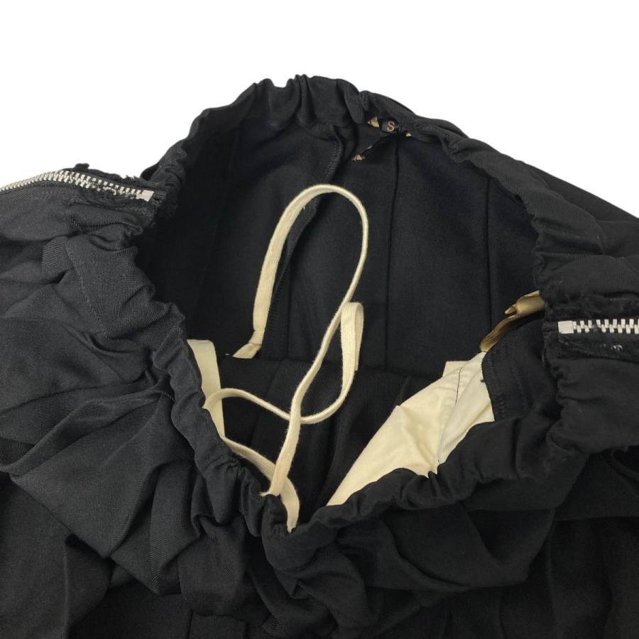 BLACK COMME des GARCONS 【値下げ】BLACK ポリエステル縮絨ドロー