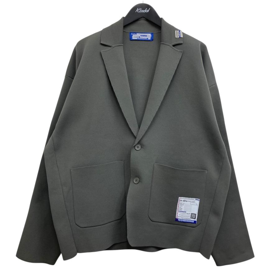 MIHARAYASUHIRO ミハラヤスヒロ リブテーラードジャケット グレー