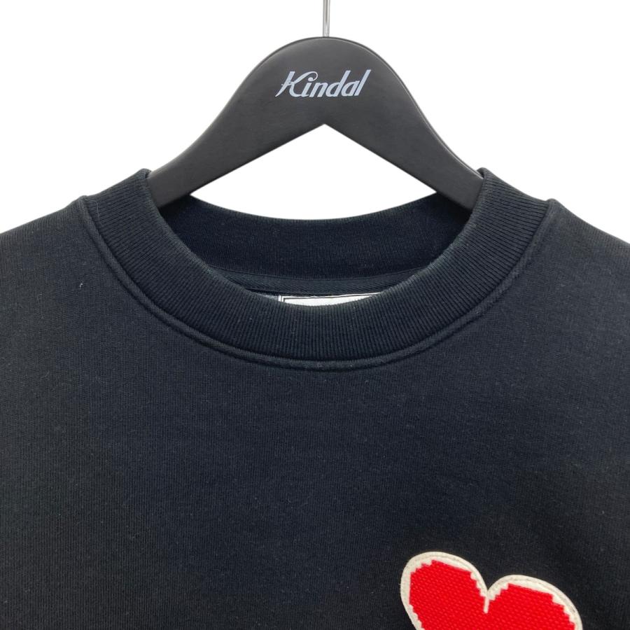 アミパリス AMI PARIS クルーネックスウェット ブラック サイズ：M