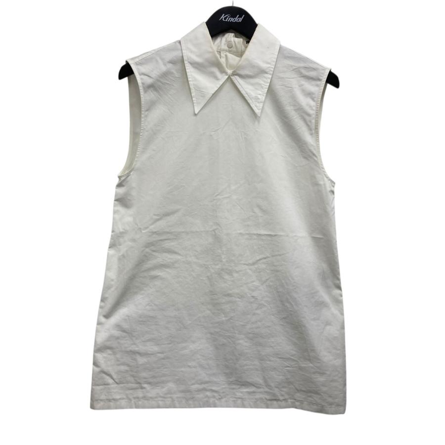 JIL SANDER（ジルサンダー） ノースリーブブラウス ホワイト サイズ 