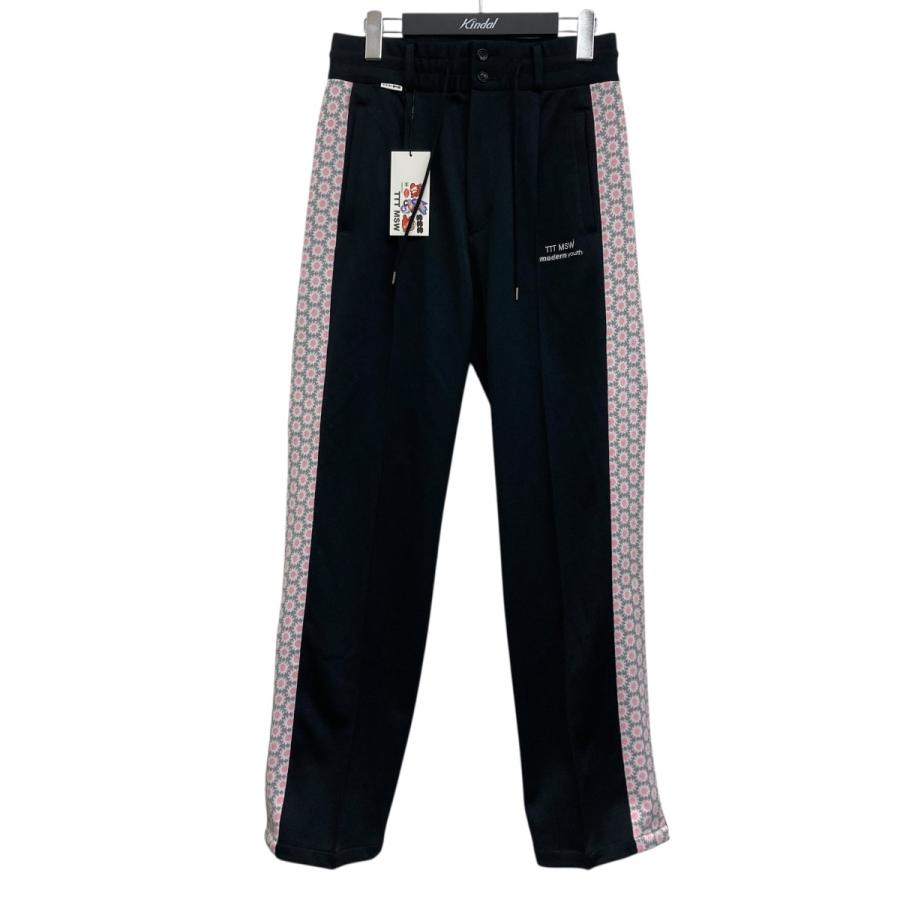 Polyester straight slacks（BLACK） | TTTMSW TTT MSW スラックス黒 M