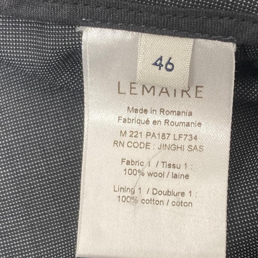 LEMAIRE（ルメール） タックパンツ グレー サイズ：46 : カインドオル