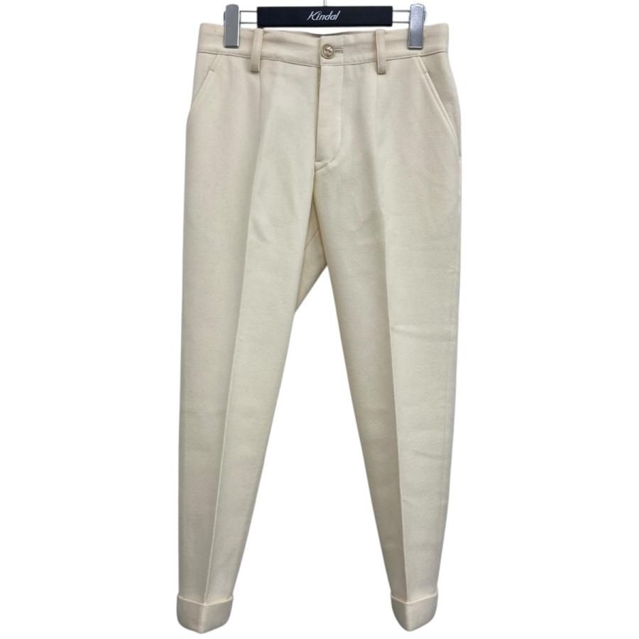 【希少】 ARTS&SCIENCE アーツアンドサイエンス　ヤク　ウール　パンツ ARTS & SCIENCE（アーツアンドサイエンス） ウールパンツ ホワイト