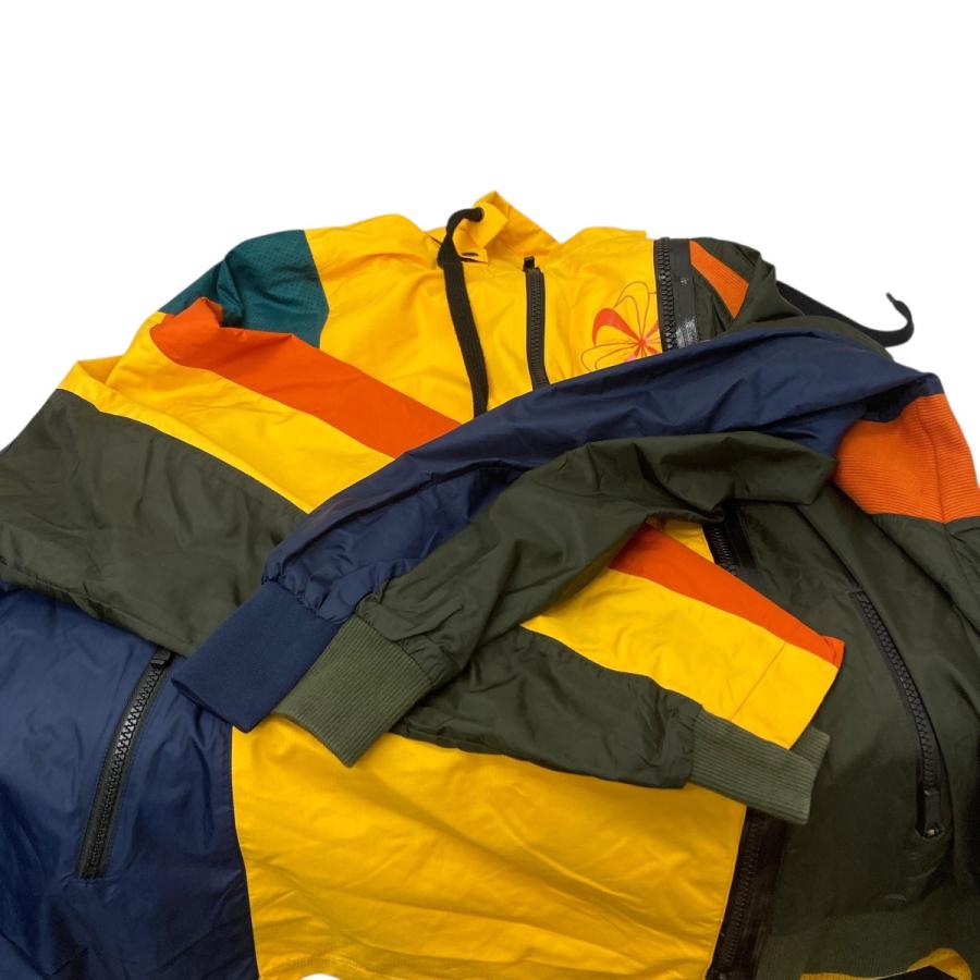Sacai Edition ネイビーマルチカラーNrgNi-02アノラック NIKE◇×sacai/HOODED ANORAK/ジャケット/S/ポリエステル/NVY/CD6298