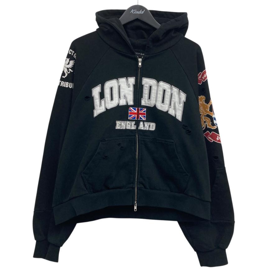 プロジェクト ジーアール PROJECT G／R RECONSTRUCTED FOLDED HOODIE