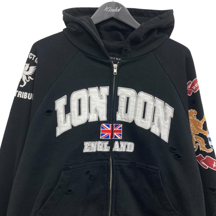 プロジェクト ジーアール PROJECT G／R RECONSTRUCTED FOLDED HOODIE