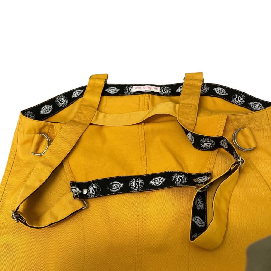 ディッキーズ Dickies×Little sunny bite ワークオーバーオール イエロー サイズ：S_5