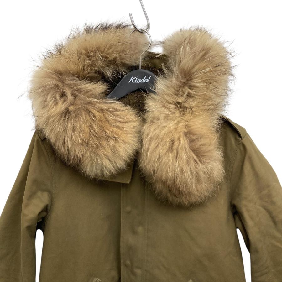 LITHIUM HOMME（リチウム オム） モッズコート カーキ サイズ：L