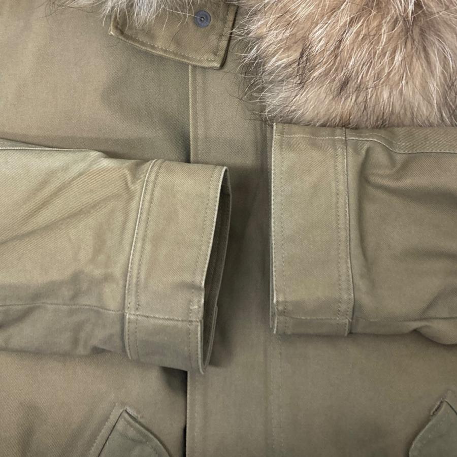 LITHIUM HOMME（リチウム オム） モッズコート カーキ サイズ：L