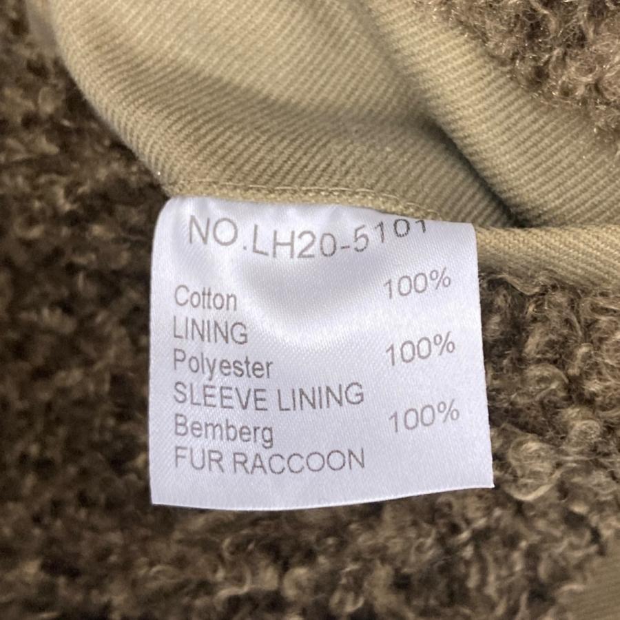 LITHIUM HOMME（リチウム オム） モッズコート カーキ サイズ：L