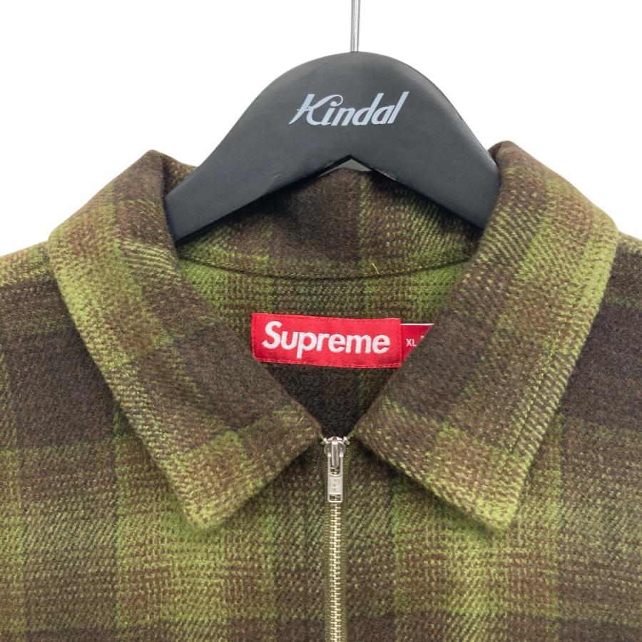 Supreme（シュプリーム） スタッズシャドウチェックジップアップ