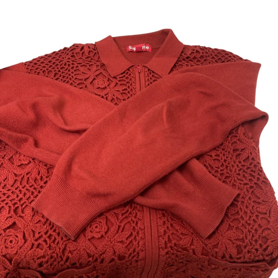Supreme（シュプリーム） Supreme Crochet Zip Up Cardigan クロシェ