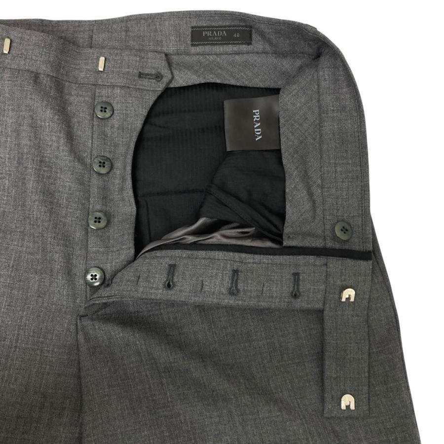 PRADA（プラダ） スラックス グレー サイズ：48 : カインドオルYahoo