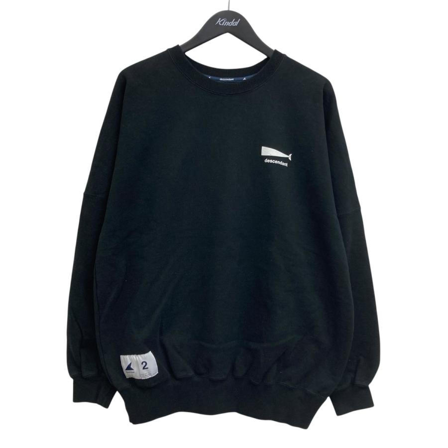 DESCENDANT ディセンダント DESCENDANT 25AW ロゴプリントスウェット
