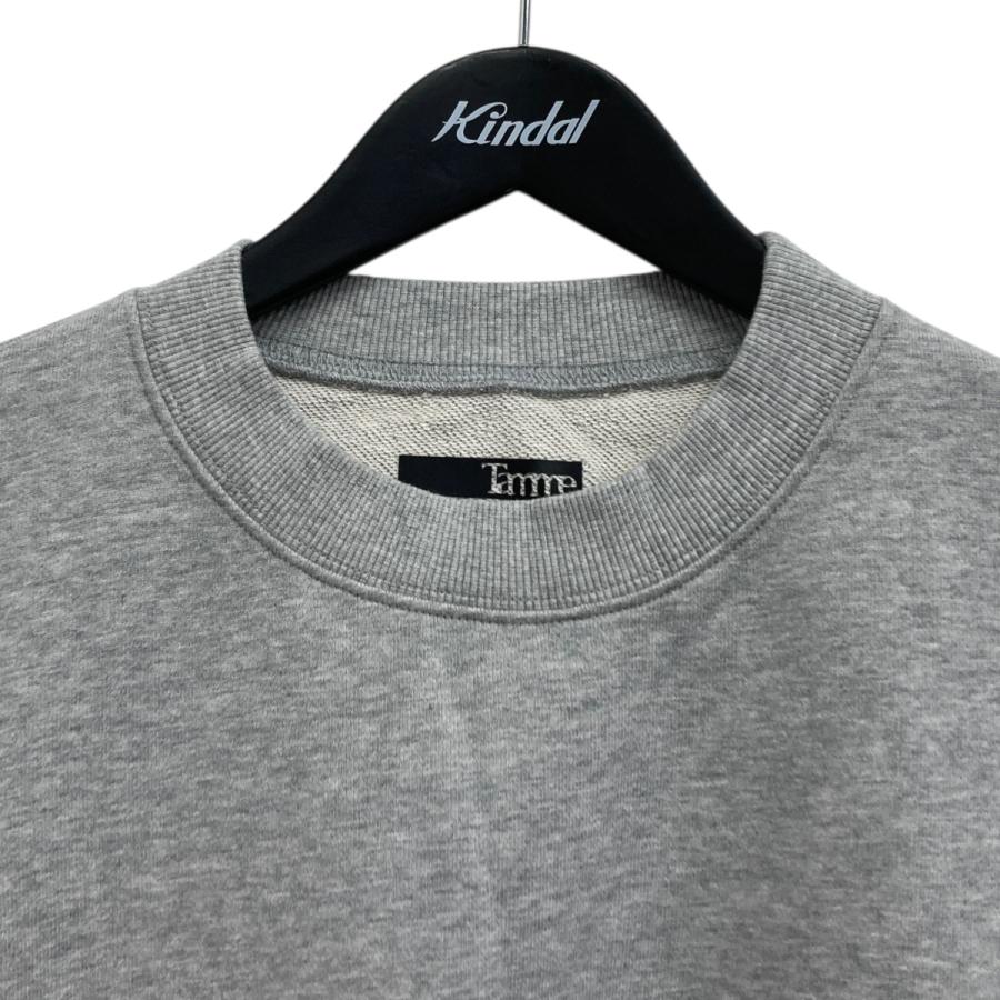 タム Tamme SIDE SEAM POCKET SWEATSHIRT サイドポケットスウェット グレー サイズ：1_2
