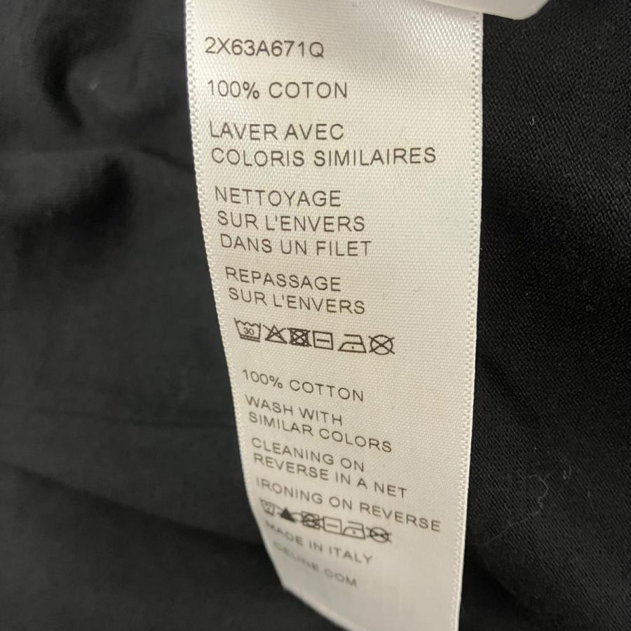 CELINE（セリーヌ） セーフティピンロゴTシャツ ブラック サイズ：XL