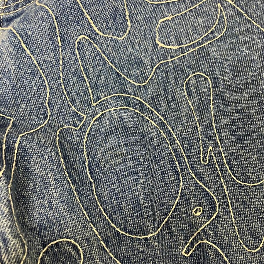 PALACE（パレス） PALACE P45 SPLAT JEAN エンブロイダリーデザイン
